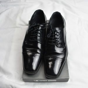 Stacy Adam Black Wingtip Shoes